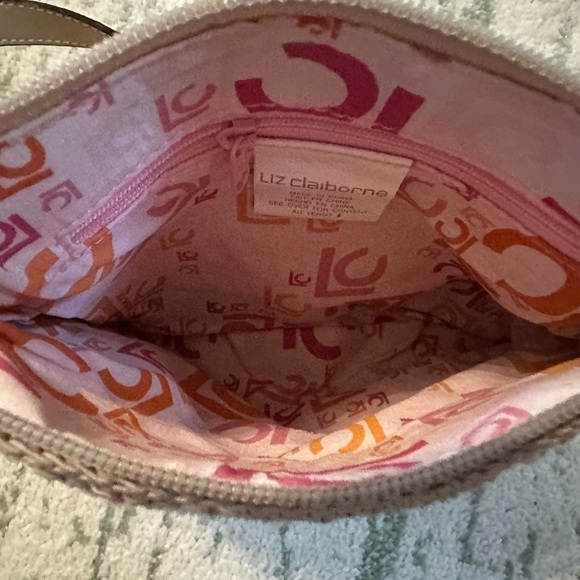 Liz Claiborne Tan/Cream Mini Purse - Picture 3 of 4